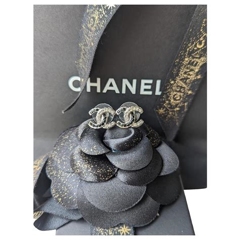 chanel earrings 17b|Stud earrings .